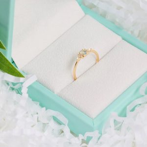 S925 Sterling Silver Ring For Women Sky Blue Topaz
