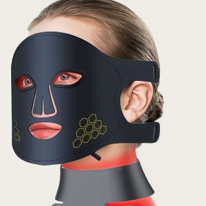Four-color LED With Neck Care Photon Mask for Skin