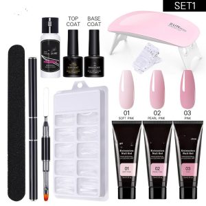 Nail Art Extended Glue Set 15ml Phototherapy Gel Kit