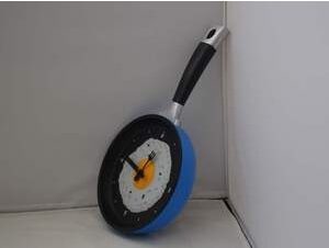 Boiled Egg Pot Wall Clock – Fun Kitchen Decor