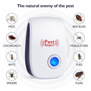 Ultrasonic Pest Repeller – Safe for Kids & Pets