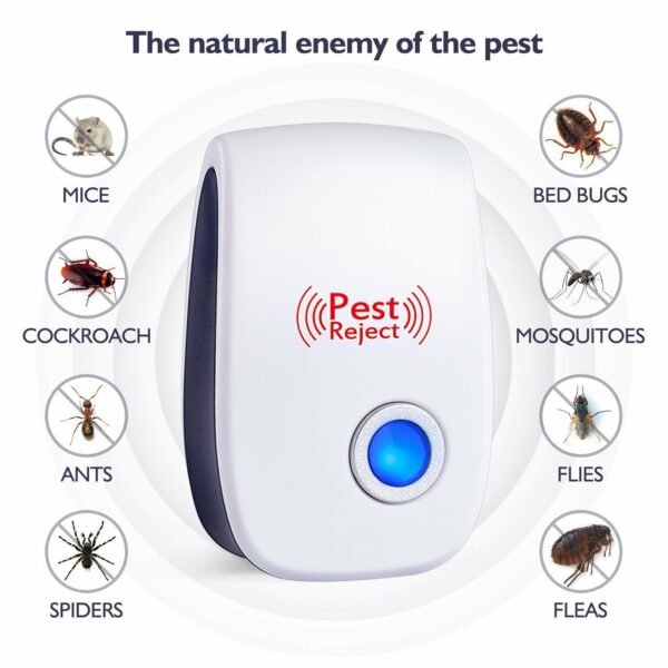 Ultrasonic Pest Repeller – Safe for Kids & Pets