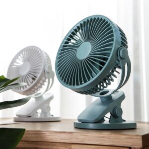 USB Small Fan – Silent Clip-On Desk & Bed Cooling Fan