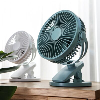 USB Small Fan – Silent Clip-On Desk & Bed Cooling Fan