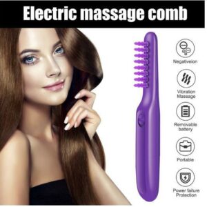 Electric Detangling Brush – Scalp Massage for All Hair Types