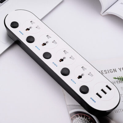 USB Power Strip Socket – Multi-Switch Charging Plug Board