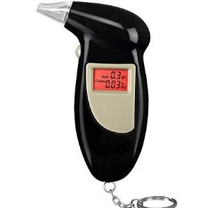 Digital Alcohol Breathalyzer Keychain – LCD Display