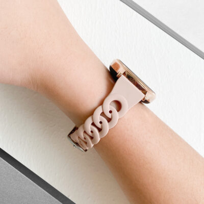 Smart Watch Ring Bracelet - Silicone Universal Wristband
