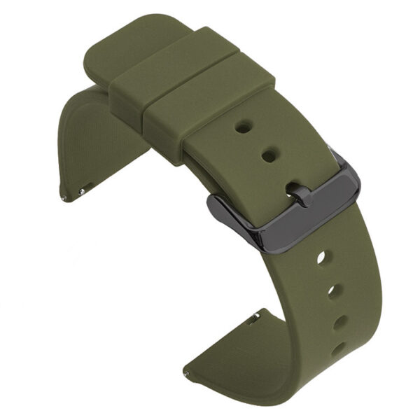 Multicolor Silicone Waterproof Smart Watch Band – Stylish, Durable, and Comfortable - Image 3
