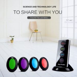 Wireless Key Locator tracking a set of keys