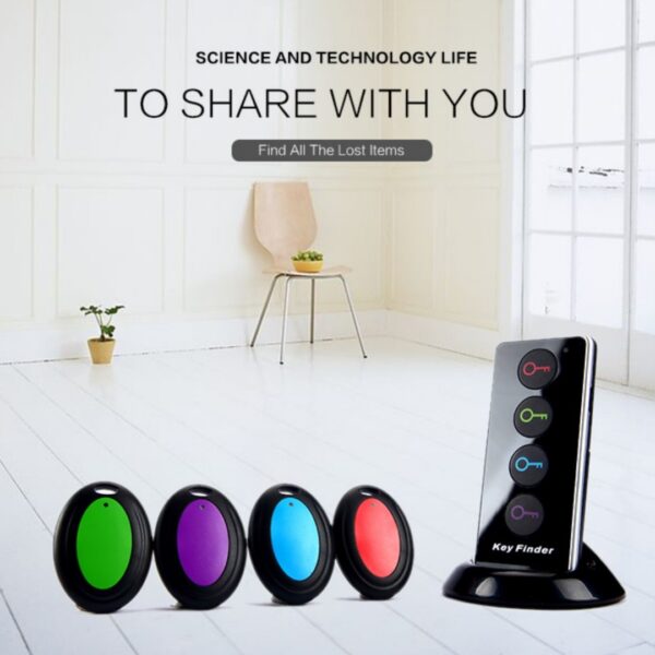 Wireless Key Locator tracking a set of keys