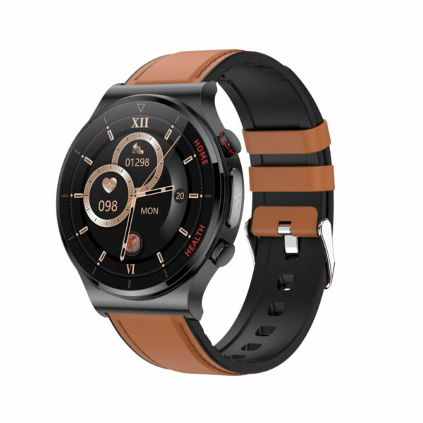 Oxygen ECG Temperature Blood Pressure Heart Rate Monitoring Laser Smart Watch - Image 10
