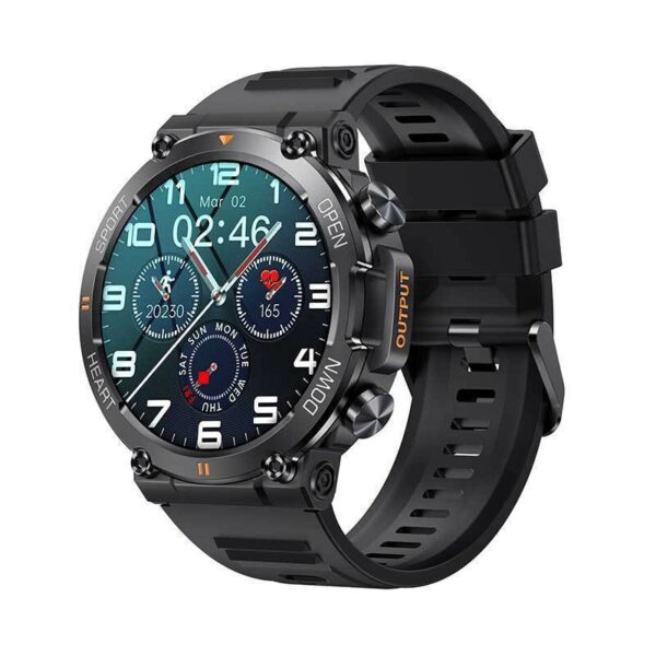 Call Music Weather Heart Rate Blood Pressure Smart Watch - Image 7