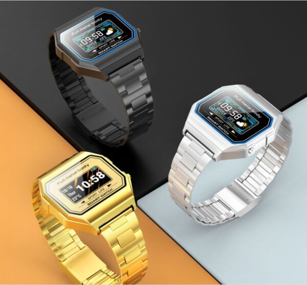 Thin Watch Blood Pressure Oxygen GPS Tracker