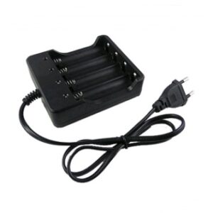 18650 lithium battery charger 4 slot 18650 four charge line charger 3.7v4.2v strong light flashlight charger