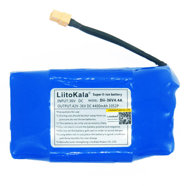 Twisted car battery 36V 4.4AH lithium battery pack - Image 5