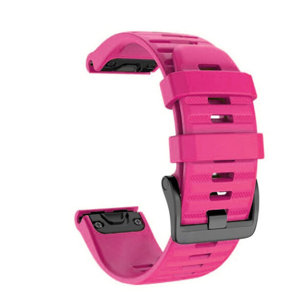 For Garmin Fenix 6X 6 Pro 3HR 5 5X Quick Fit Silicone Watch Band Strap 26MM 22MM - Image 3