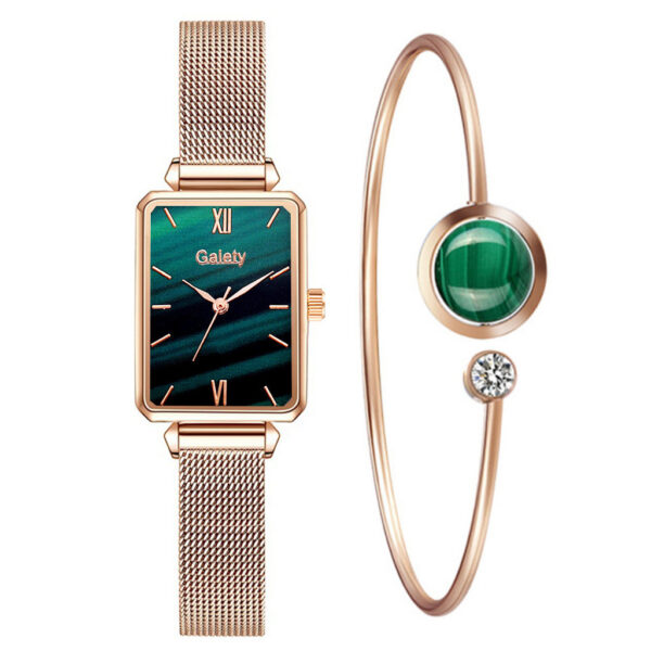 Women's Mesh Quartz Watch – Elegant Alloy Strap Timepiece - Image 10