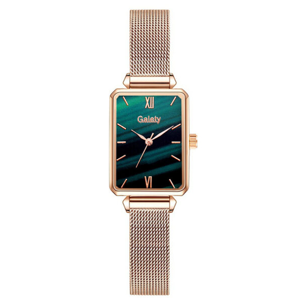 Women's Mesh Quartz Watch – Elegant Alloy Strap Timepiece - Image 9