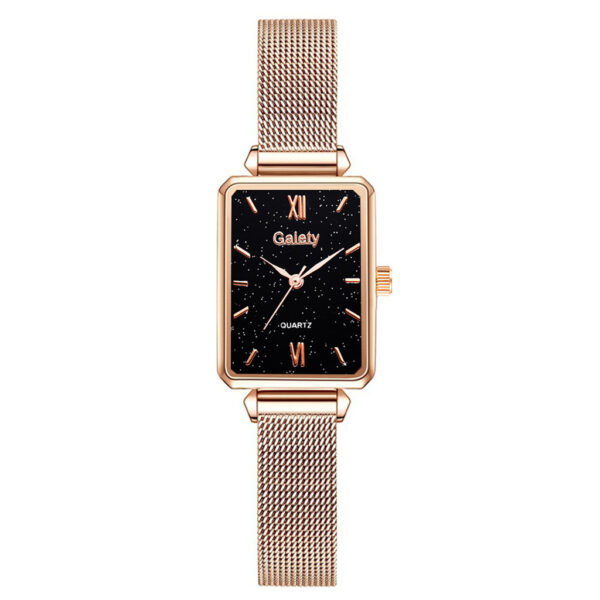 Women's Mesh Quartz Watch – Elegant Alloy Strap Timepiece - Image 7