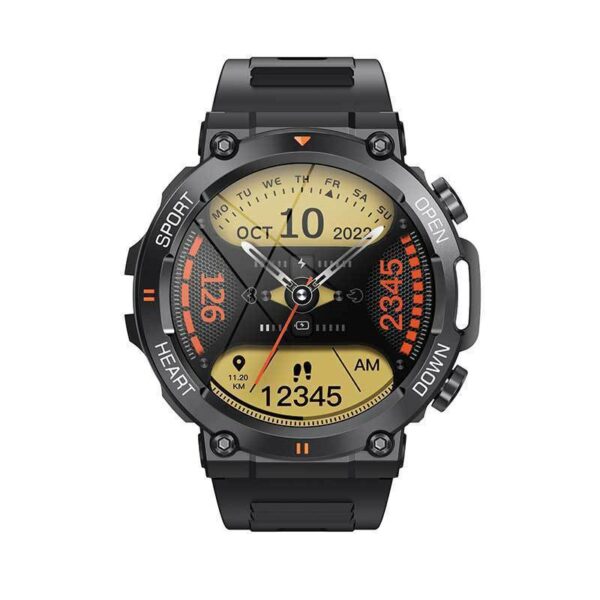 Call Music Weather Heart Rate Blood Pressure Smart Watch - Image 3