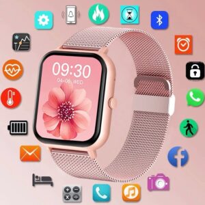 ZL54C Smart Watch AI Voice Assistant – Health & Fitness Tracker