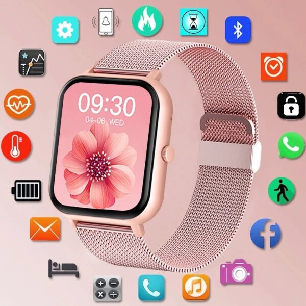 ZL54C Smart Watch AI Voice Assistant – Health & Fitness Tracker
