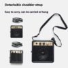 Portable Electric Wooden Guitar Amplifier – Mini Retro Speaker