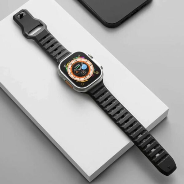 Ultra Fluoro Rubber Watch Band – Durable & Stylish Replacement - Image 4