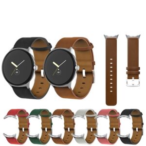 Straight Interface Leather Watch Strap – Stylish and Durable Band