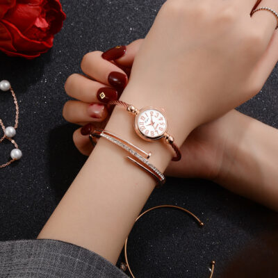 Alloy Fashion Student Trendy Watch