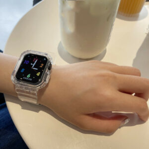 TPU Transparent Watch Strap – Sleek, Durable Band for Smartwatches