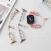 Watch Wristband with Bead Ornament Buckle Strap