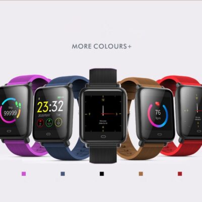 Q9 Smartwatch Waterproof Sports Watch – Heart & BP Monitor