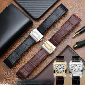 Substitute Santos 100 Watch Band – Men's and Women's Strap
