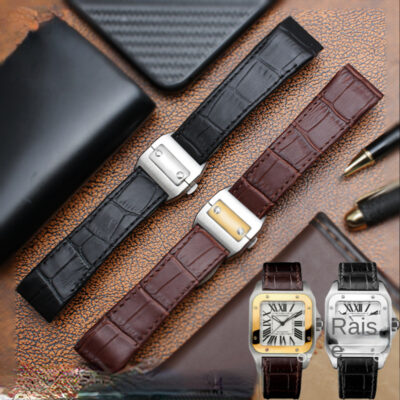 Substitute Santos 100 Watch Band – Men's and Women's Strap