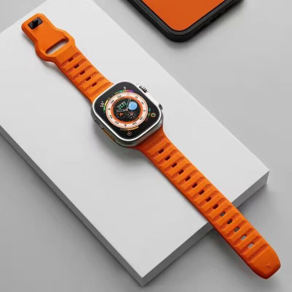 Ultra Fluoro Rubber Watch Band – Durable & Stylish Replacement - Image 5