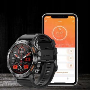 Smart Watch Multi-Function Call with Health Monitoring for Men