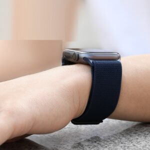 Nylon Solid Color Woven Watch Strap – Durable and Stylish