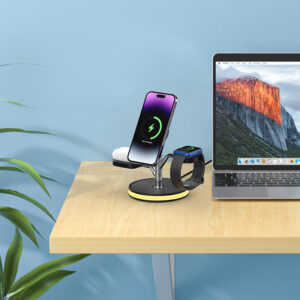 Vertical Three-in-one Wireless Charger Mobile Phone Watch