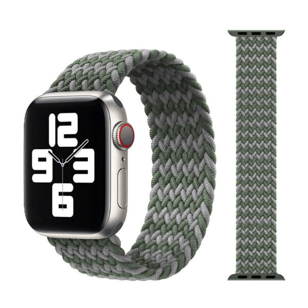Single Loop Nylon Braided Elastic Strap - Image 3