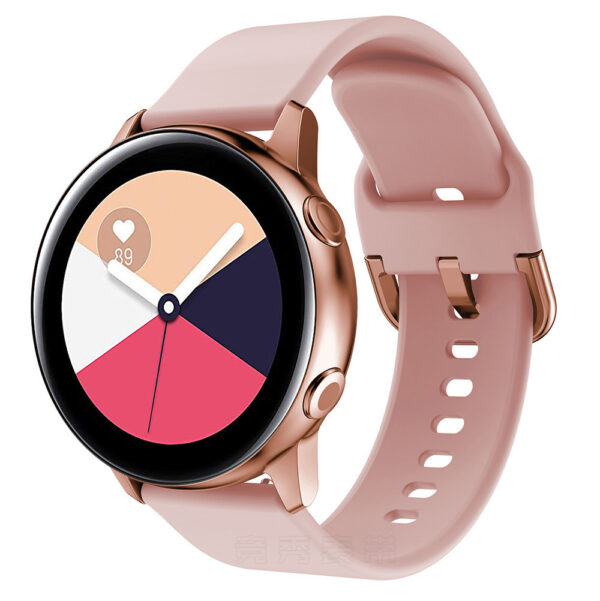 Universal 20 Or 22mm Silicone Strap For Smart Watch - Image 9