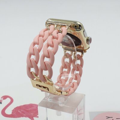 Resin Metal Strap for Apple Watch – Stylish & Durable
