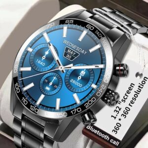 Men's Bluetooth Smart Phone Watch – Stylish and Functional Wearable