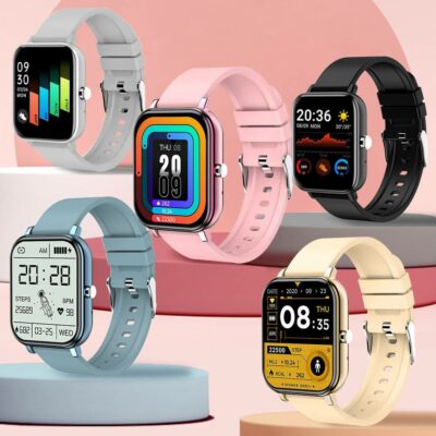 Smart Watch Heart Rate Blood Pressure Color Screen Exercise – Fitness Tracker for Health Monitoring