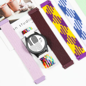 20mm Elastic Braided Nylon Strap – Comfortable and Durable Band