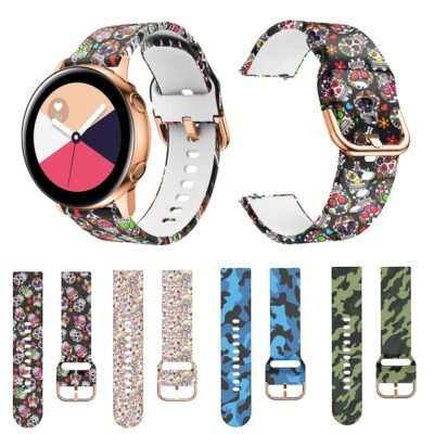 Printed Silicone Replacement Strap – Durable and Stylish Band