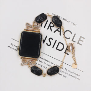 Original Design Alloy Watch with Stone Strap