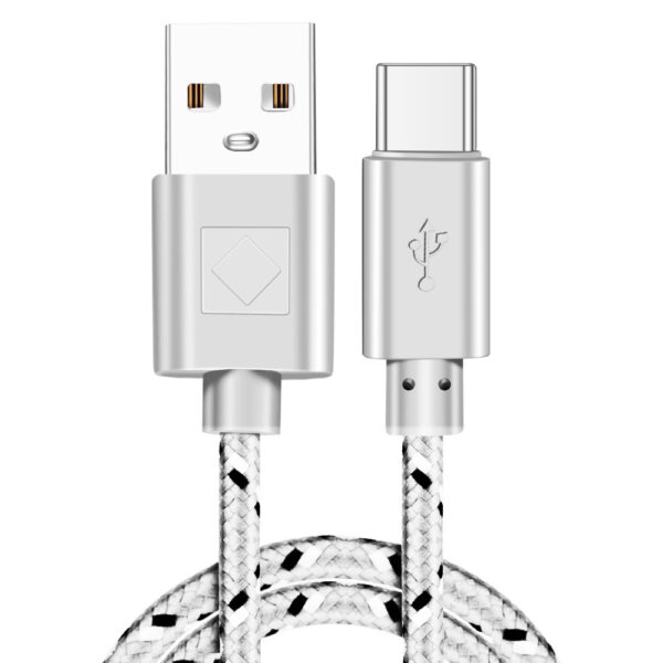 Braided Nylon USB Type-C Cable – Fast Charging & High-Speed Data Transfer - Image 10