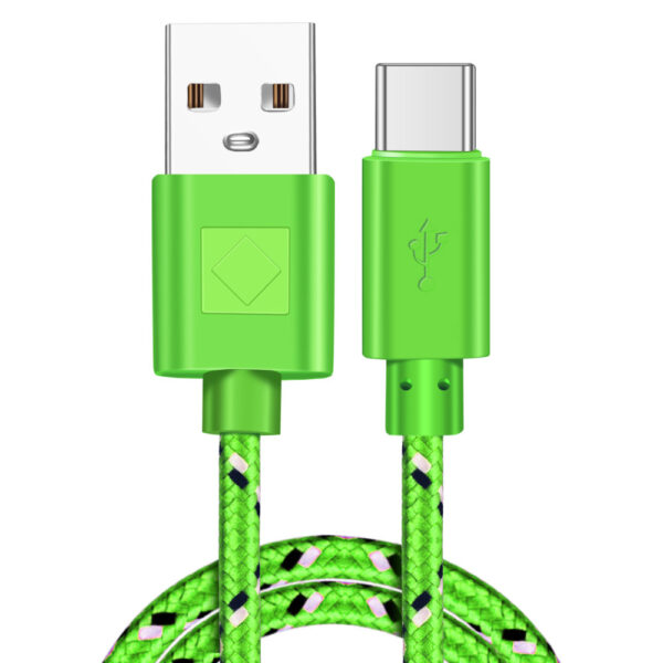 Braided Nylon USB Type-C Cable – Fast Charging & High-Speed Data Transfer - Image 7